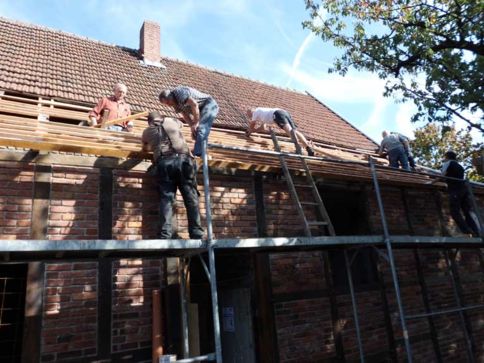 Renovierung des Daches